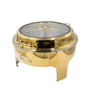 Round Chafing Dish Top Window