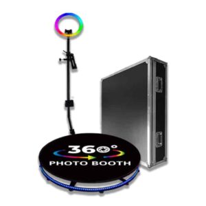 360 Rotating Selfie Photo Booth Machine 80cm