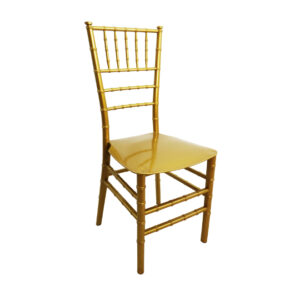 Tiffany Resin Chair – Wedding & Event Chair South Africa (Chiavari Style, Stackable)