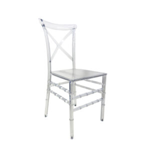 Clear view Cross-Back Chair