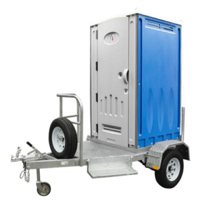 plastic Single Toilet Trailer 